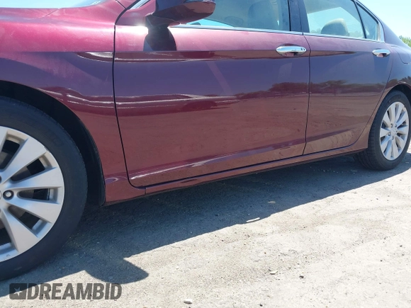2014 Honda Accord EX-L with VIN 1HGCR2F86EA036175, listed as a IAAI auction lot 42146831 with 105,031 mi miles and . Bid and sale history available at carsss.com. Image 6.
