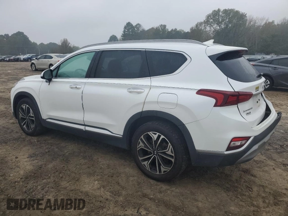 2019 Hyundai Santa Fe Limited z VIN 5NMS5CAA7KH027217, wystawiony jako Copart lot #80424754 z przebiegiem 86 370 mil mil oraz Szkoda całkowita • Salvage title. Historia ofert i sprzedaży dostępna na DreamBid. Obrazek 2.