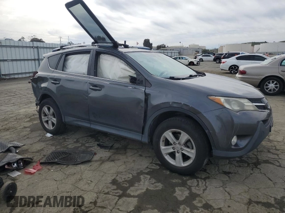 2014 Toyota RAV4 XLE with VIN JTMRFREV0ED085534, listed as a Copart auction lot 49897675 with 131,776 mi miles and Salvage Title. Bid and sale history available at carsss.com. Image 4.