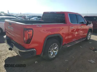 2022 GMC Sierra 1500 Limited SLT with VIN 3GTU9DET5NG182184, listed as a Copart auction lot 79754704 with 107,554 mi miles and Salvage Title. Bid and sale history available at carsss.com. Image 3.
