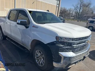 2021 Chevrolet Silverado 1500 LT with VIN 3GCUYDED1MG238048, listed as a Copart auction lot 50354435 with 156,095 mi miles and Clean Title. Bid and sale history available at carsss.com. Image 1.