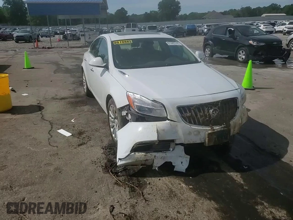 2012 Buick Regal Premium 1 with VIN 2G4GS5EK1C9207843, listed as a Copart auction lot 61445745 with 154,912 mi miles and Salvage title. Bid and sale history available at DreamBid. Image 13.