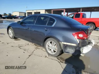 2011 Infiniti G25 Journey with VIN JN1DV6AP6BM830689, listed as a Copart auction lot 81357464 with 196,670 mi miles and Salvage Title. Bid and sale history available at DreamBid. Image 2.