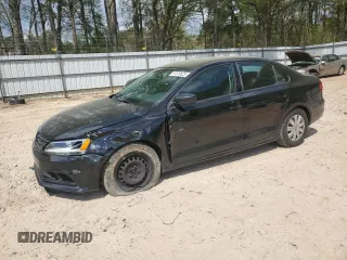2015 Volkswagen Jetta Sedan 2.0L S with VIN 3VW2K7AJ5FM403400, listed as a Copart auction lot 51576625 with 168,909 mi miles and Salvage Title. Bid and sale history available at carsss.com. Image 1.