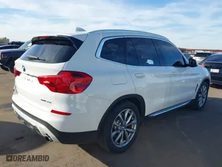2019 BMW X3 xDrive30i with VIN 5UXTR9C58KLP92008, listed as a IAAI auction lot 41489334 with 45,125 mi miles. Bid and sale history available at carsss.com. Image 4.