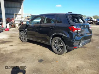 2022 Mitsubishi Outlander Sport ES with VIN JA4ARUAU4NU019731, listed as a IAAI auction lot 41131089 with 28,821 mi miles. Bid and sale history available at carsss.com. Image 3.
