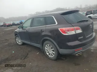 2009 Mazda CX-9 Touring with VIN JM3TB38V590172120, listed as a Copart auction lot 49876665 with 217,358 mi miles and Salvage Title. Bid and sale history available at carsss.com. Image 2.