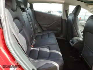 2019 Tesla Model 3 Long Range with VIN 5YJ3E1EB1KF387273, listed as a Copart auction lot 47318605 with 57,111 mi miles and Salvage Title. Bid and sale history available at carsss.com. Image 10.