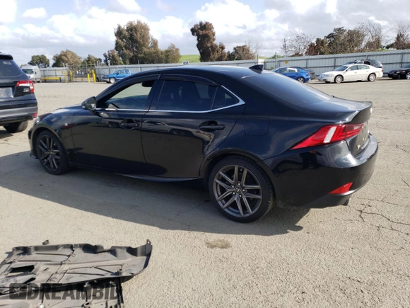 2014 Lexus IS 250 with VIN JTHBF1D2XE5033380, listed as a Copart auction lot 51100755 with 112,707 mi miles and Salvage Title. Bid and sale history available at DreamBid. Image 2.