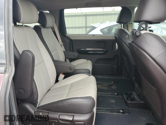 2016 Kia Sedona SX-L with VIN KNDME5C19G6138311, listed as a Copart auction lot 49214375 with 68,500 mi miles and Salvage Title. Bid and sale history available at carsss.com. Image 11.