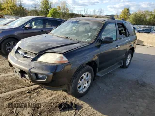 2001 Acura MDX Touring Pkg with VIN 2HNYD18641H002251, listed as a Copart auction lot 75294554 with 159,425 mi miles and Clean Title. Bid and sale history available at carsss.com. Image 1.