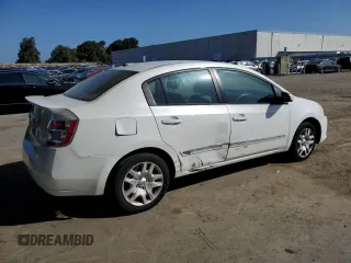 2012 Nissan Sentra S with VIN 3N1AB6AP3CL724479, listed as a Copart auction lot 54965635 with 187,971 mi miles and Salvage Title. Bid and sale history available at DreamBid. Image 3.