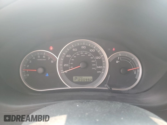 2011 Subaru Impreza Premium с VIN JF1GE6B61BH508170, выставлен на аукционе Copart как лот 59781455 с пробегом 200 992 миль миль и Списание • Salvage title. История ставок и продаж доступна на DreamBid. Изображение 9.