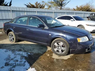 2002 Audi A6 with VIN WAULD64B52N093679, listed as a Copart auction lot 89145585 with 275,798 mi miles and Salvage Title. Bid and sale history available at carsss.com. Image 4.