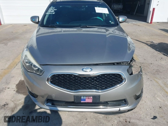 2014 Kia Cadenza Premium with VIN KNALN4D75E5121692, listed as a IAAI auction lot 41332055 with 146,618 mi miles. Bid and sale history available at carsss.com. Image 13.