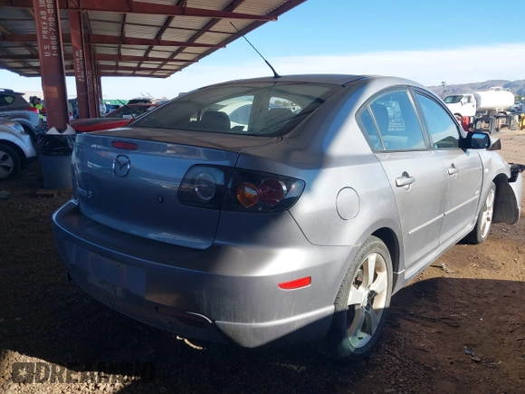 2006 Mazda 3 S Grand Touring with VIN JM1BK323361490383, listed as a IAAI auction lot 40833053 with 206,341 mi miles and . Bid and sale history available at DreamBid. Image 4.