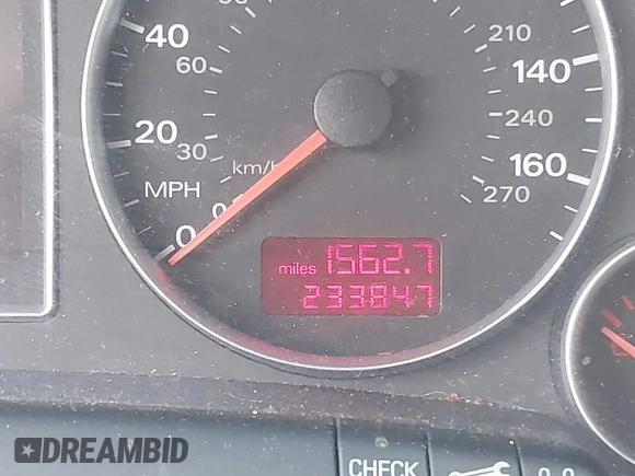 2008 Audi A4 2.0T with VIN WAUEF78E98A158420, listed as a IAAI auction lot 42637271 with 233,847 mi miles and . Bid and sale history available at DreamBid. Image 15.