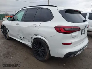 2023 BMW X5 xDrive40i with VIN 5UXCR6C01P9R72129, listed as a IAAI auction lot 41078075 with 1 mi miles. Bid and sale history available at carsss.com. Image 3.