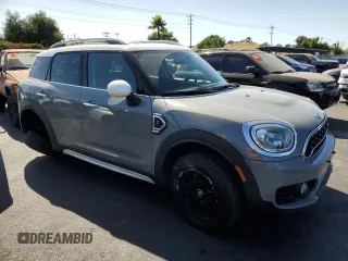 2018 MINI Countryman Cooper S with VIN WMZYT3C32J3E00307, listed as a Copart auction lot 62218445 with 41,652 mi miles and Salvage title. Bid and sale history available at DreamBid. Image 4.