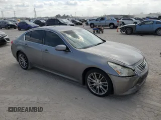 2007 Infiniti G35 Journey with VIN JNKBV61E47M724587, listed as a Copart auction lot 71555124 with 146,964 mi miles and Salvage Title. Bid and sale history available at DreamBid. Image 4.
