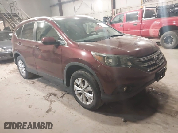 2013 Honda CR-V EX-L with VIN 5J6RM4H76DL072808, listed as a IAAI auction lot 42589020 with 89,038 mi miles and . Bid and sale history available at DreamBid. Image 1.