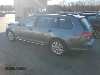 2017 Volkswagen Golf SportWagen S with VIN 3VW017AU6HM511760, listed as a Copart auction lot 88000015 with 153,035 mi miles and Salvage Title. Bid and sale history available at carsss.com. Image 2.