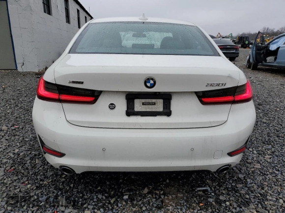 2019 BMW 3 Series 330i xDrive with VIN 3MW5R7J59K8B03003, listed as a Copart auction lot 49342865 with 16,610 mi miles and Salvage Title. Bid and sale history available at DreamBid. Image 6.