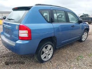 2007 Jeep Compass Sport with VIN 1J8FT47W57D215243, listed as a IAAI auction lot 41925203 with 255,193 mi miles. Bid and sale history available at carsss.com. Image 4.