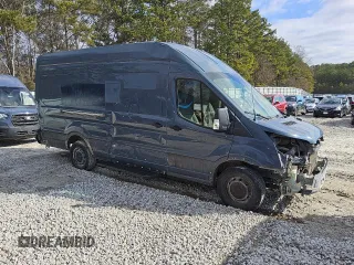 2020 Ford Transit Cargo with VIN 1FTBR3X83LKB04244, listed as a Copart auction lot 88847785 with 142,888 mi miles and Clean Title. Bid and sale history available at carsss.com. Image 4.