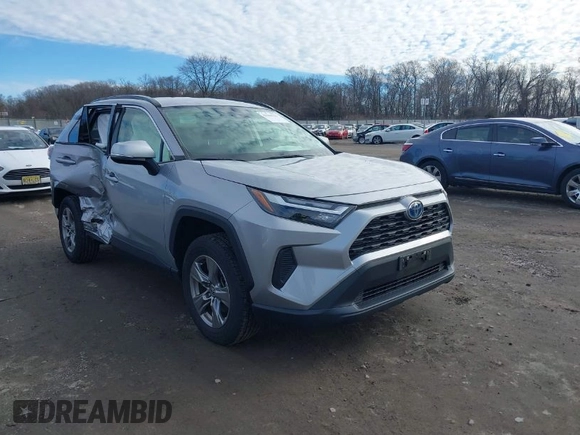 2023 Toyota RAV4 Hybrid LE with VIN JTMMWRFV9PD573263, listed as a IAAI auction lot 41161727 with 32,375 mi miles. Bid and sale history available at carsss.com. Image 1.