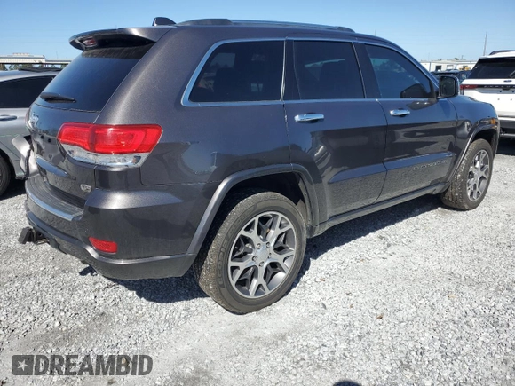 2021 Jeep Grand Cherokee Overland с VIN 1C4RJFCG0MC728129, выставлен на аукционе Copart как лот 47450465 с пробегом 28 287 миль миль и Списание • Salvage title. История ставок и продаж доступна на DreamBid. Изображение 3.