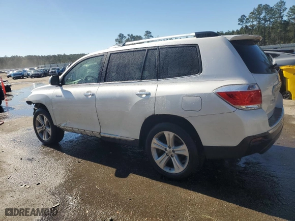 2013 Toyota Highlander Limited with VIN 5TDYK3EH5DS125320, listed as a Copart auction lot 49771255 with 196,208 mi miles and Salvage Title. Bid and sale history available at carsss.com. Image 2.