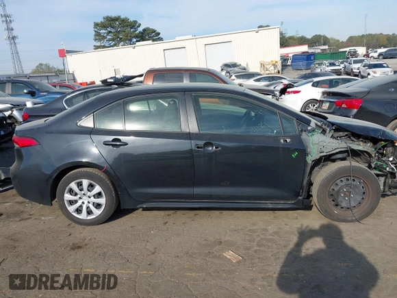 2022 Toyota Corolla LE with VIN JTDEPMAE9NJ209872, listed as a IAAI auction lot 41902891 with 37,479 mi miles and . Bid and sale history available at DreamBid. Image 13.
