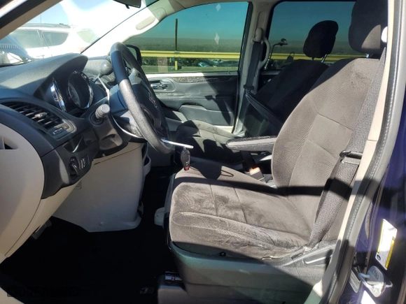 2012 Dodge Grand Caravan SXT with VIN 2C4RDGCG8CR395309, listed as a Copart auction lot 46191915 with 126,299 mi miles and Salvage Title. Bid and sale history available at carsss.com. Image 7.