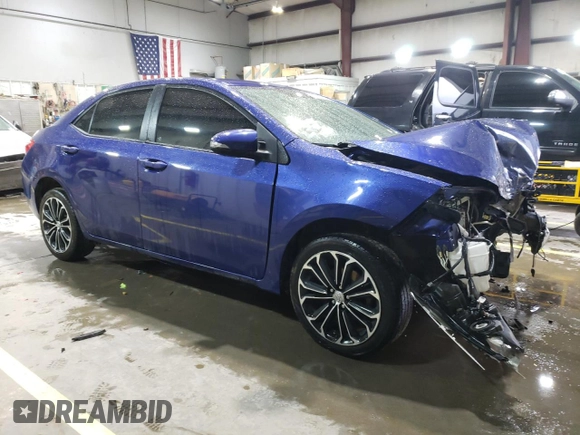2016 Toyota Corolla L with VIN 5YFBURHE9GP540819, listed as a Copart auction lot 51009105 with 90,301 mi miles and Salvage Title. Bid and sale history available at DreamBid. Image 4.