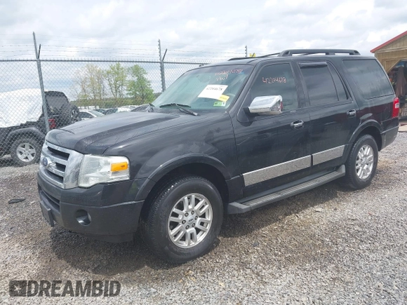 2013 Ford Expedition XLT with VIN 1FMJU1J51DEF56184, listed as a IAAI auction lot 42204678 with 164,355 mi miles and . Bid and sale history available at DreamBid. Image 2.