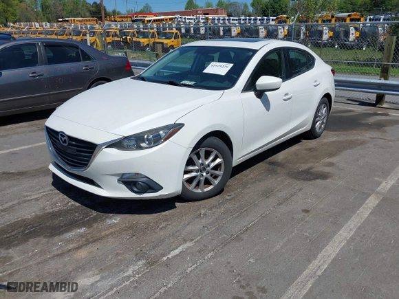 2016 Mazda Mazda3 i Grand Touring with VIN JM1BM1X79G1319469, listed as a IAAI auction lot 41929229 with 121,883 mi miles. Bid and sale history available at carsss.com. Image 17.