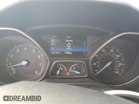 2015 Ford Focus SE with VIN 1FADP3F28FL234097, listed as a Copart auction lot 62660245 with 120,100 mi miles and Salvage title. Bid and sale history available at DreamBid. Image 9.