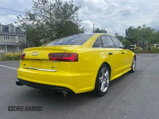 2016 Audi A6 Premium Plus with VIN WAUGFAFC8GN117551, listed as a Copart auction lot 65941565 with 153,367 mi miles and Clean title. Bid and sale history available at DreamBid. Image 4.