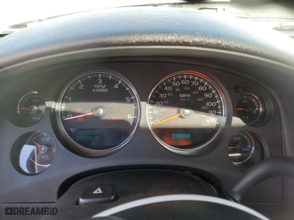 2009 Chevrolet Avalanche LTZ with VIN 3GNFK32099G200488, listed as a Copart auction lot 52306305 with 219,164 mi miles and Salvage Title. Bid and sale history available at carsss.com. Image 9.