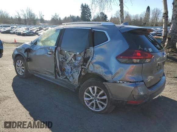 2020 Nissan Rogue SV with VIN KNMAT2MTXLP509682, listed as a Copart auction lot 44789845 with Not Provided miles and Salvage Title. Bid and sale history available at carsss.com. Image 2.