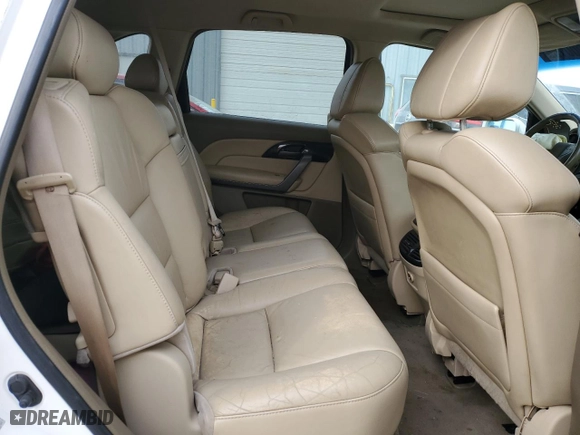 2007 Acura MDX Tech Pkg with VIN 2HNYD28357H533009, listed as a Copart auction lot 45900155 with 196,028 mi miles and Salvage Title. Bid and sale history available at carsss.com. Image 12.