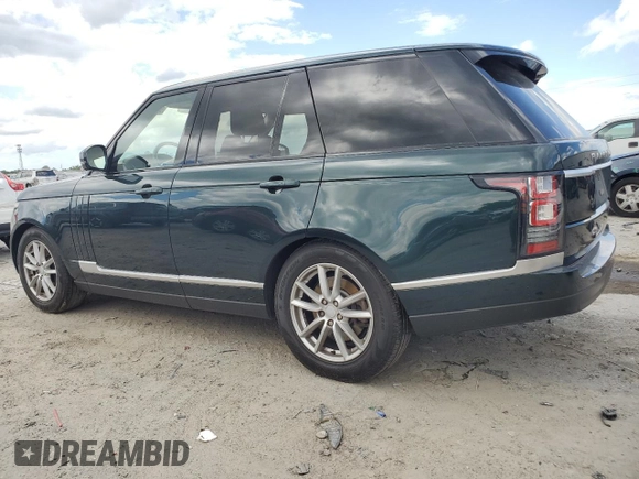 2017 Land Rover Range Rover with VIN SALGR2FK4HA367362, listed as a Copart auction lot 63200615 with 54,686 mi miles and Salvage title. Bid and sale history available at DreamBid. Image 2.