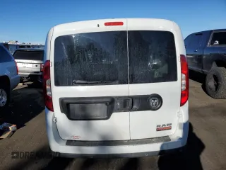 2017 Ram ProMaster City Cargo Van Tradesman SLT with VIN ZFBERFBB5H6E54787, listed as a Copart auction lot 86923524 with 67,074 mi miles and Salvage Title. Bid and sale history available at carsss.com. Image 6.