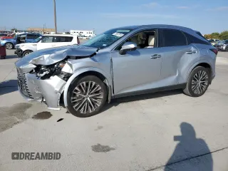 2024 Lexus RX with VIN 2T2BAMBA2RC038010, listed as a Copart auction lot 78587914 with 4,521 mi miles and Salvage Title. Bid and sale history available at carsss.com. Image 1.