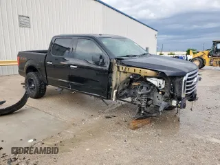 2016 Ford F-150 XLT with VIN 1FTEW1EF1GKF63192, listed as a Copart auction lot 55242505 with 65,516 mi miles and Salvage Title. Bid and sale history available at carsss.com. Image 4.