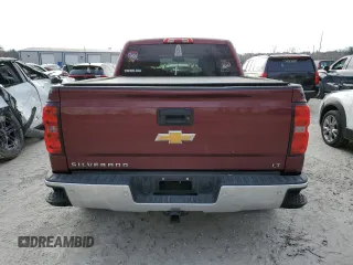 2014 Chevrolet Silverado 1500 LT with VIN 3GCUKRECXEG306838, listed as a Copart auction lot 46572745 with Not Provided miles and Clean Title. Bid and sale history available at DreamBid. Image 6.