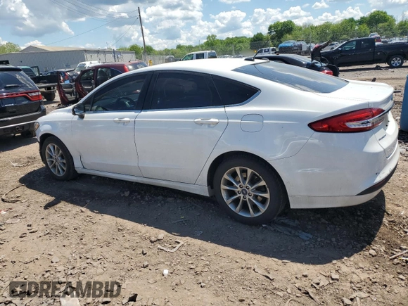 2017 Ford Fusion SE with VIN 3FA6P0H71HR280973, listed as a Copart auction lot 55874795 with 55,501 mi miles and Salvage title. Bid and sale history available at DreamBid. Image 2.