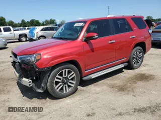 2018 Toyota 4Runner SR5 with VIN JTEZU5JR6J5180557, listed as a Copart auction lot 61588805 with 57,559 mi miles and Salvage title. Bid and sale history available at DreamBid. Image 1.