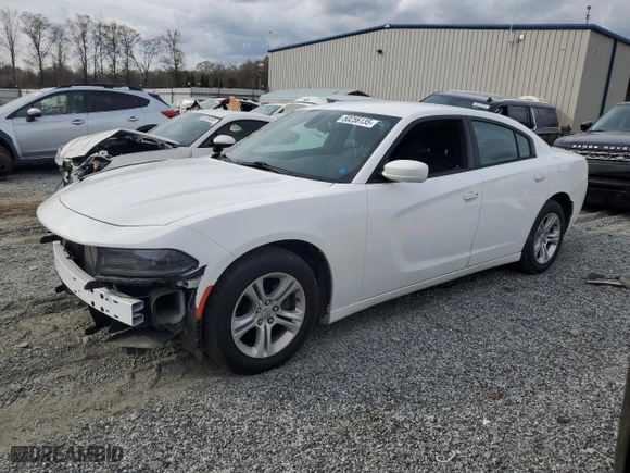 2015 Dodge Charger SE with VIN 2C3CDXBGXFH812029, listed as a Copart auction lot 50256135 with 268,830 mi miles and Salvage Title. Bid and sale history available at carsss.com. Image 1.